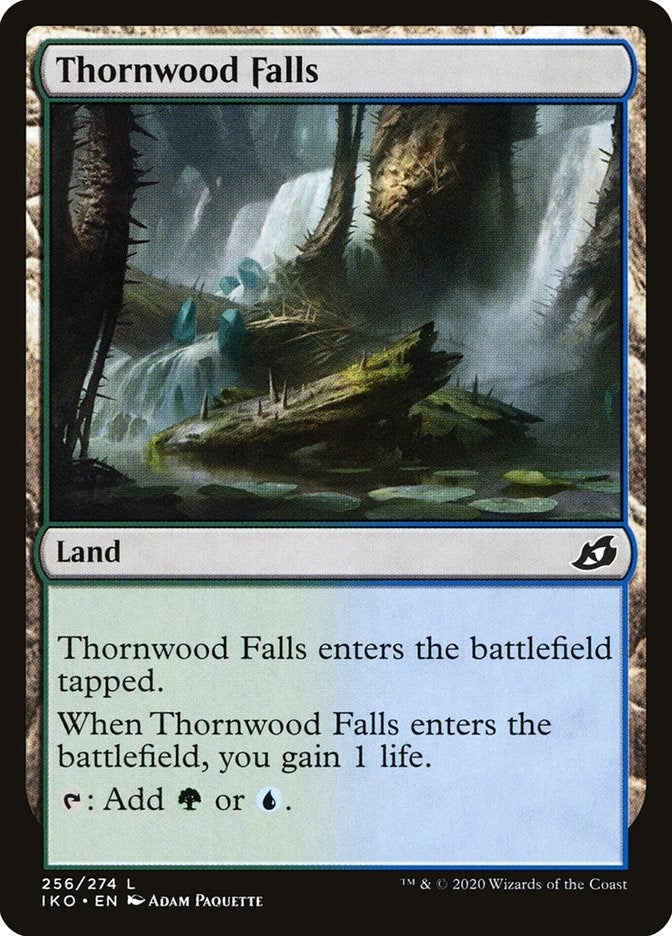 Image for Thornwood Falls (256) (IKO) - Magic: The Gathering