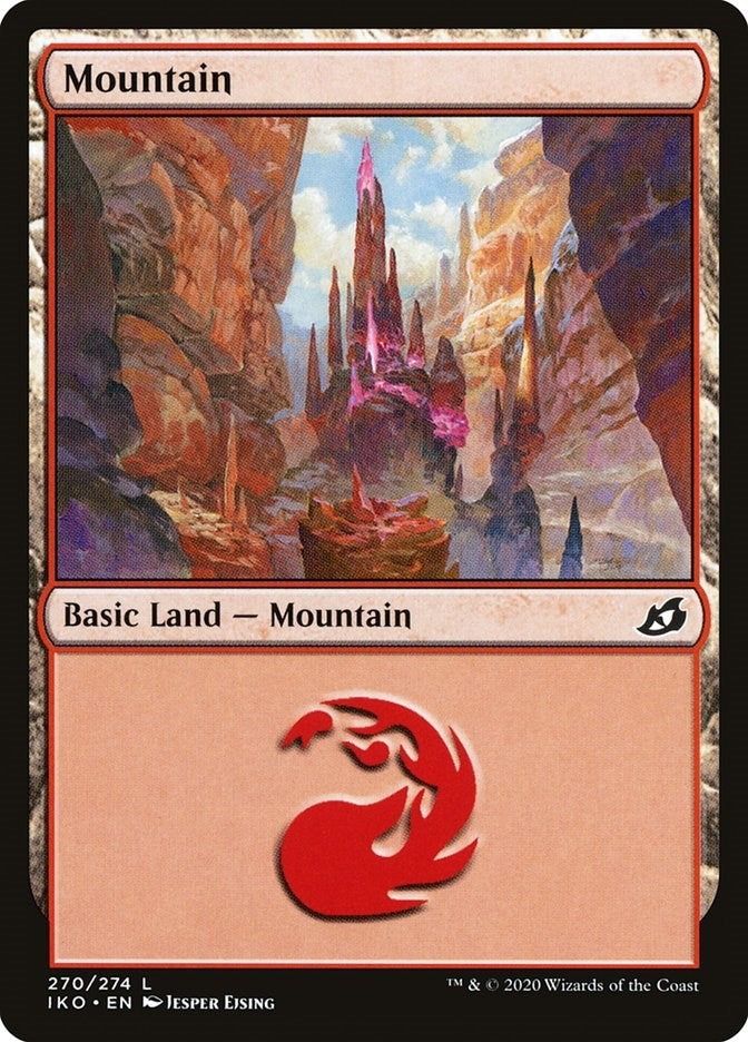 Image for Mountain (270) (270) (IKO) - Magic: The Gathering