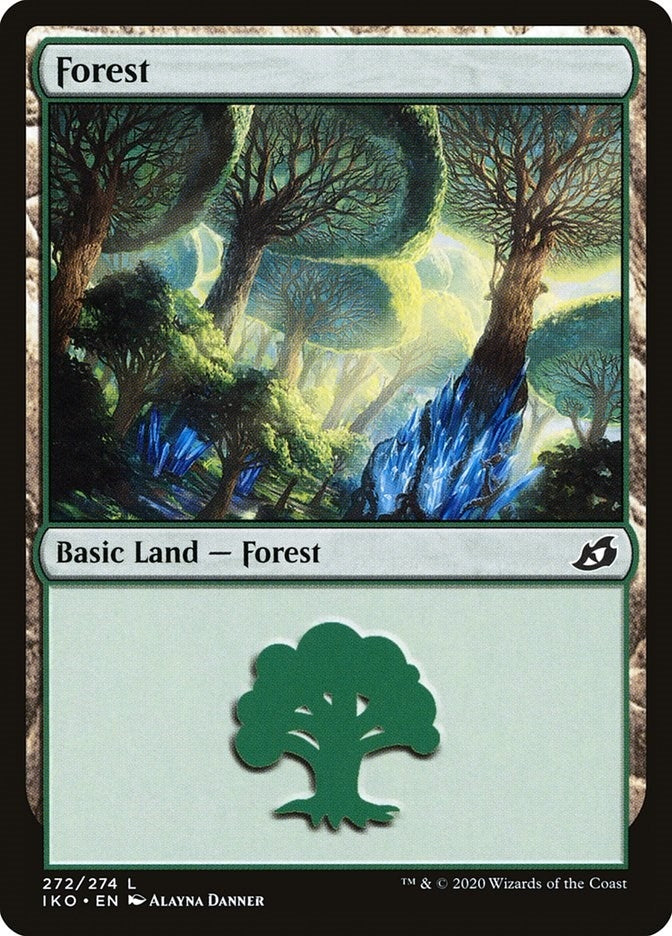Image for Forest (272) (IKO) - Magic: The Gathering