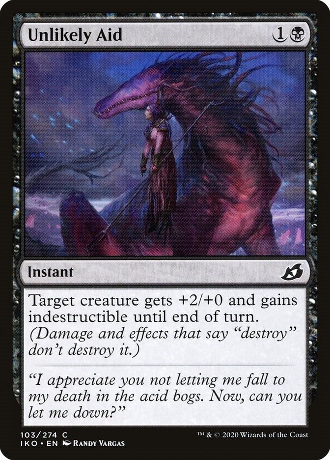 Image for Unlikely Aid (103) (IKO) - Magic: The Gathering