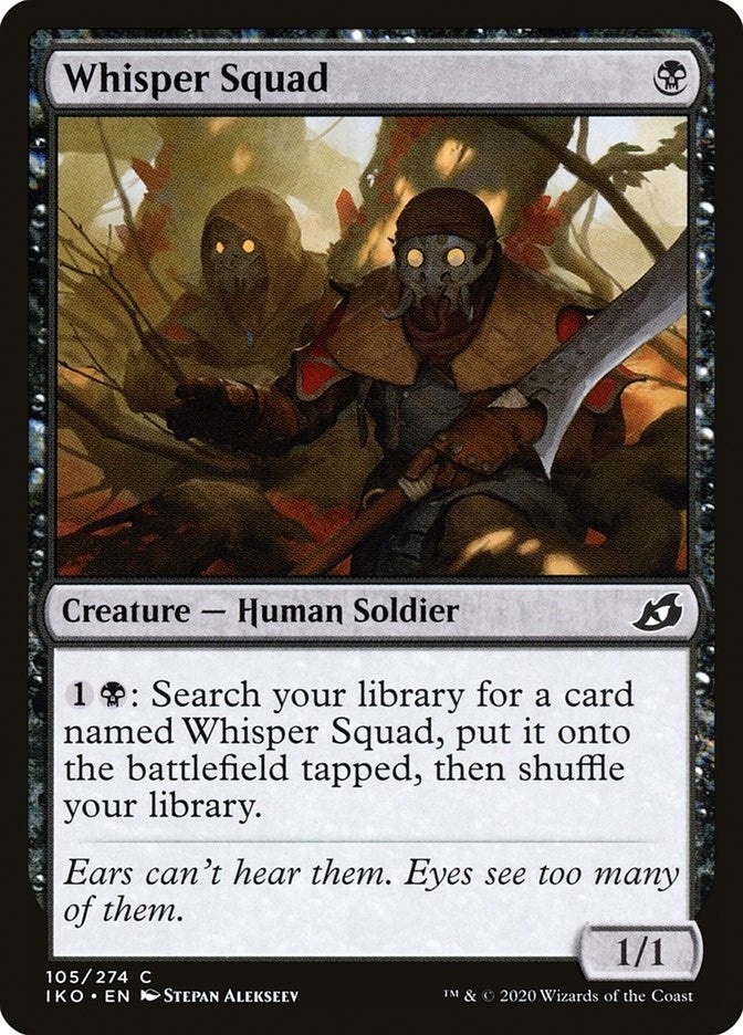 Image for Whisper Squad (105) (IKO) - Magic: The Gathering