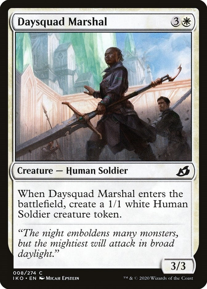 Image for Daysquad Marshal (8) (IKO) - Magic: The Gathering