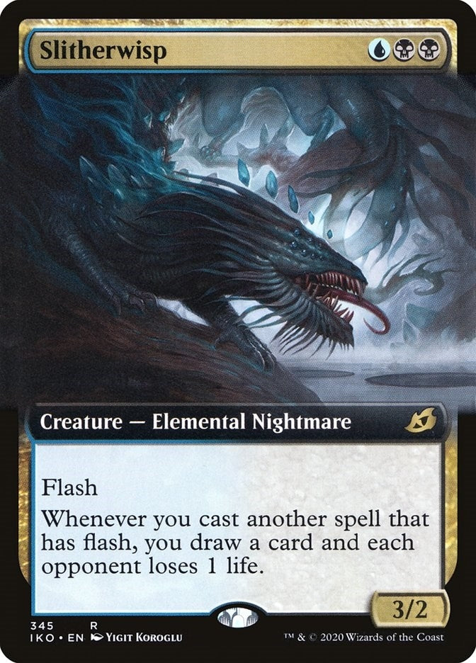 Image for Slitherwisp (Extended Art) (345) (IKO) - Magic: The Gathering