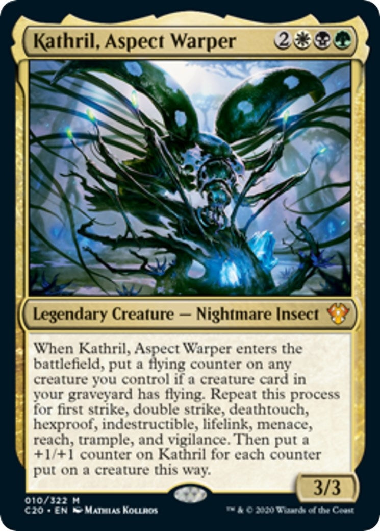 Image for Kathril, Aspect Warper (Commander 2020) (10) (OVER) - Magic: The Gathering