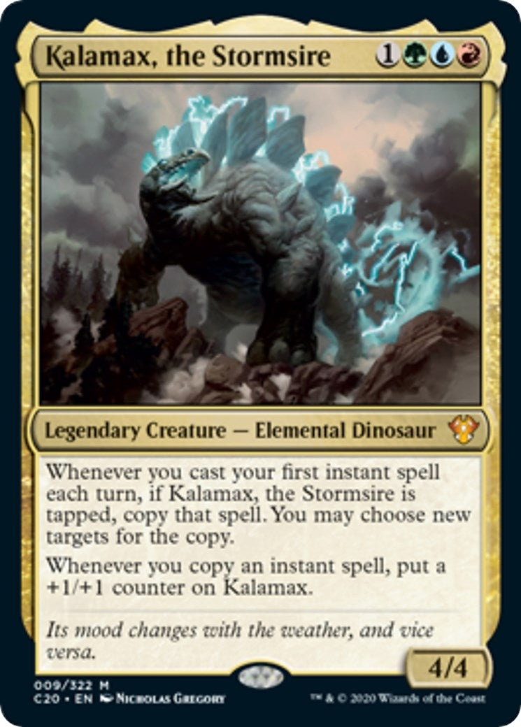 Image for Kalamax, the Stormsire (Commander 2020) (9) (OVER) - Magic: The Gathering