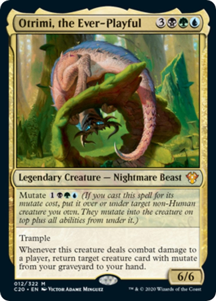 Otrimi, the Ever-Playful (Commander 2020) (12) (OVER)