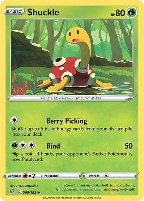 Shuckle (005/192) (SWSH02)
