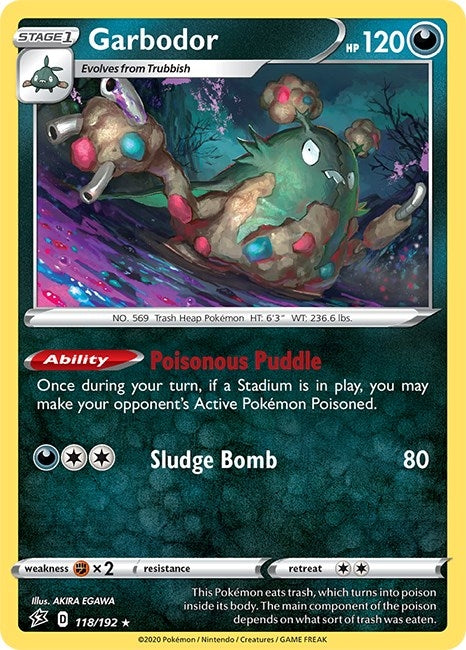 Garbodor (118/192) (SWSH02)