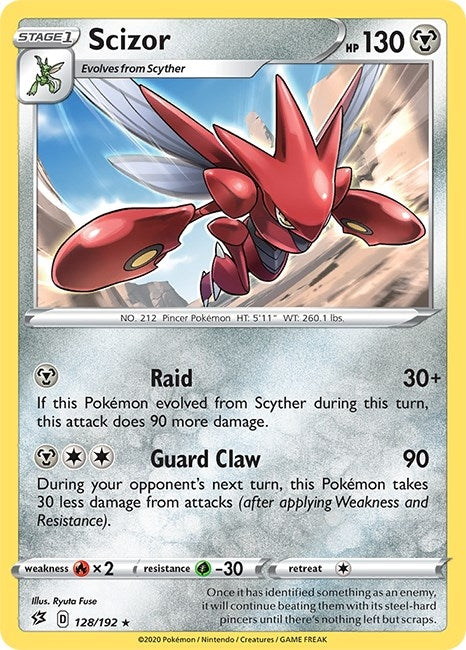 Scizor (128/192) (SWSH02)