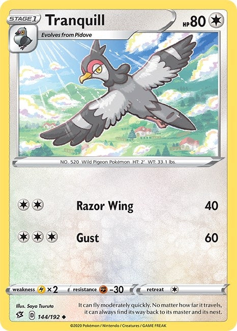 Tranquill (144/192) (SWSH02)