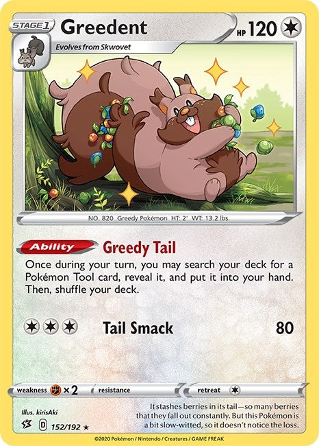 Greedent (152/192) (SWSH02)