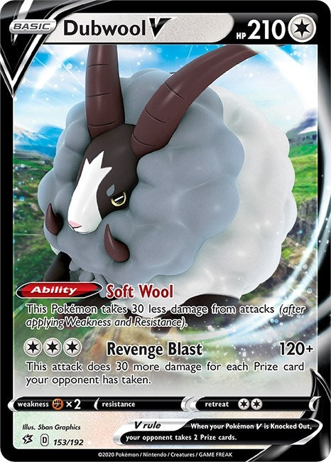 Dubwool V (153/192) (SWSH02)
