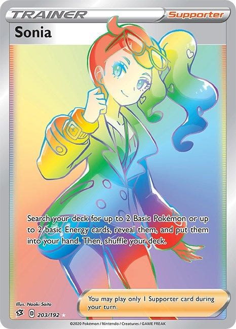 Sonia (Secret) (203/192) (SWSH02)