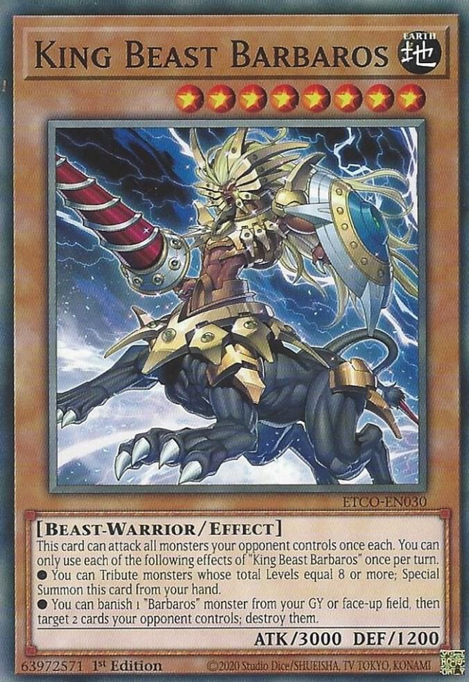 King Beast Barbaros (ETCO-EN030) (ETCO)