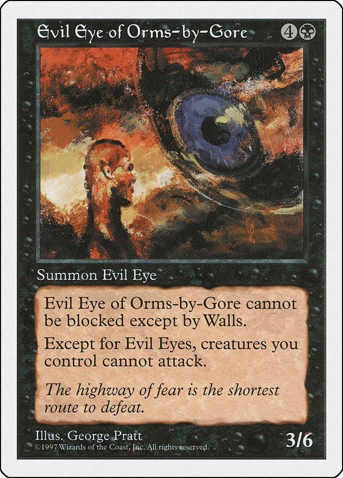Evil Eye of Orms-by-Gore (5ED)