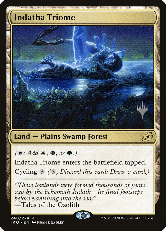 Image for Indatha Triome (248) (PPIKO) - Magic: The Gathering