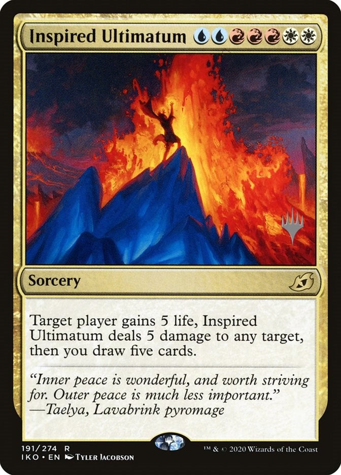 Image for Inspired Ultimatum (191) (PPIKO) - Magic: The Gathering