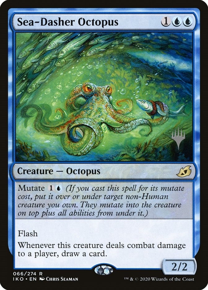Image for Sea-Dasher Octopus (66) (PPIKO) - Magic: The Gathering