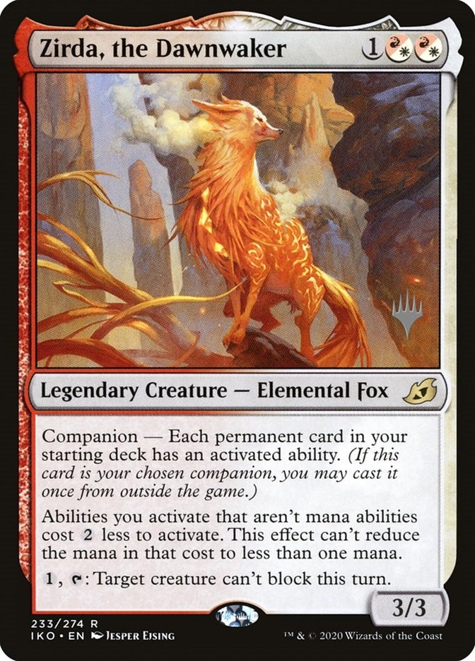 Image for Zirda, the Dawnwaker (233) (PPIKO) - Magic: The Gathering