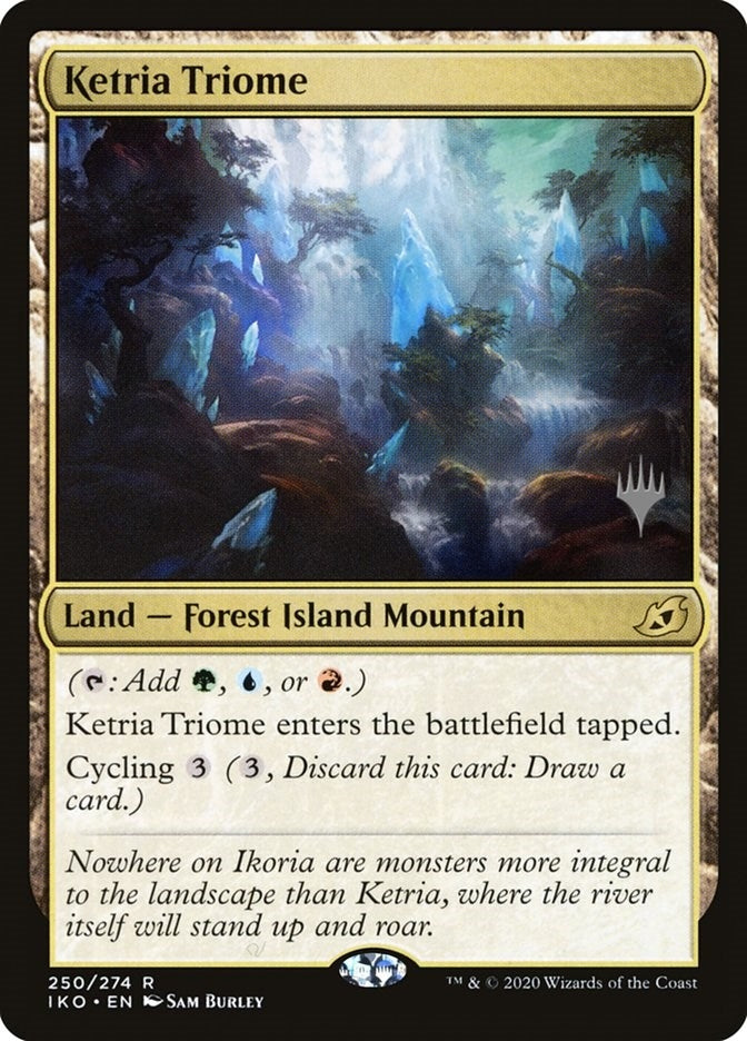 Image for Ketria Triome (250) (PPIKO) - Magic: The Gathering