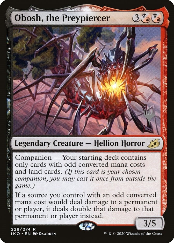 Image for Obosh, the Preypiercer (228) (PPIKO) - Magic: The Gathering