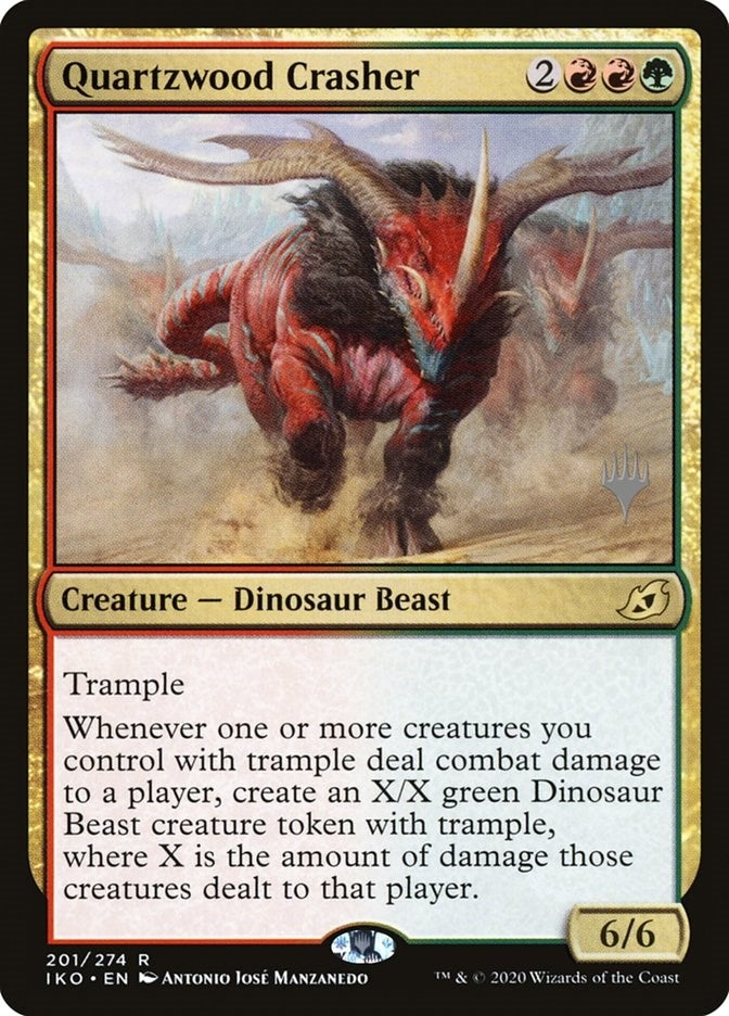 Image for Quartzwood Crasher (201) (PPIKO) - Magic: The Gathering