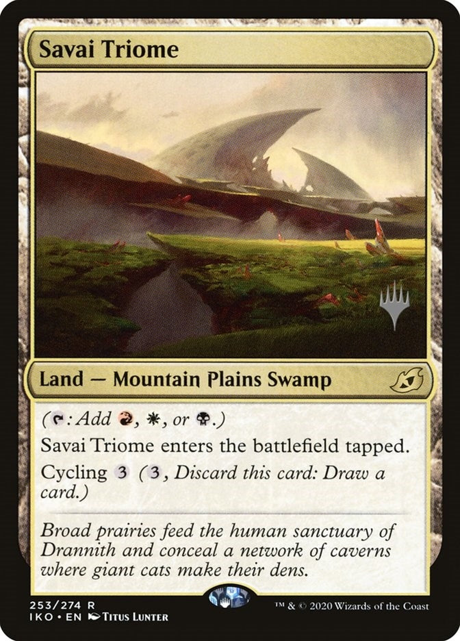 Image for Savai Triome (253) (PPIKO) - Magic: The Gathering