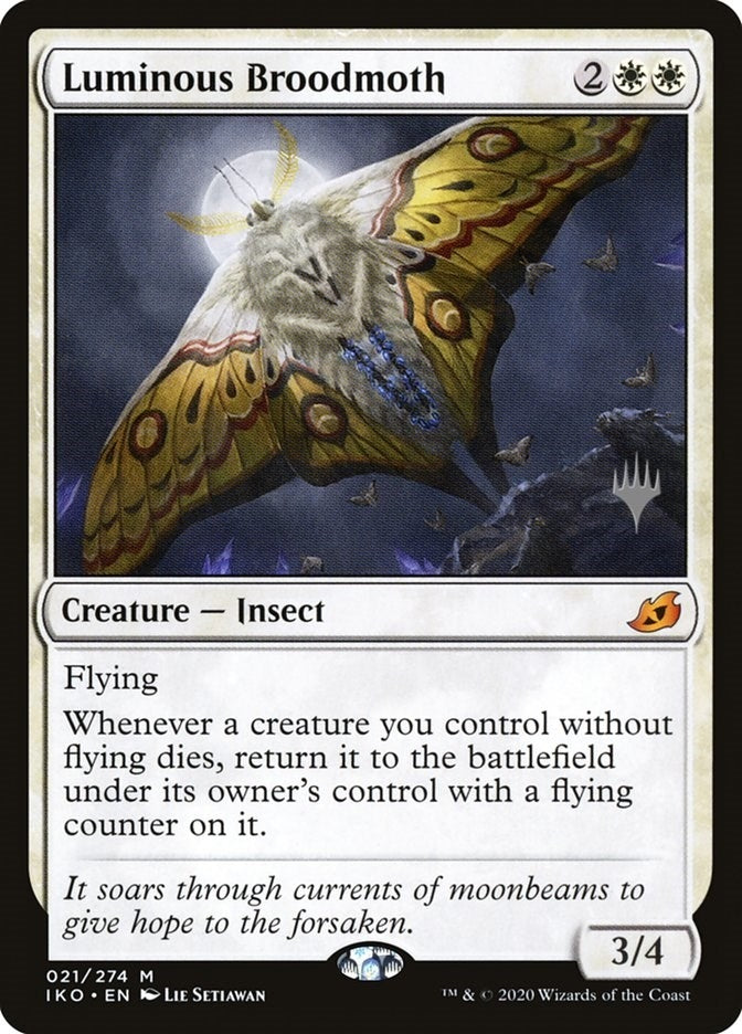 Image for Luminous Broodmoth (21) (PPIKO) - Magic: The Gathering