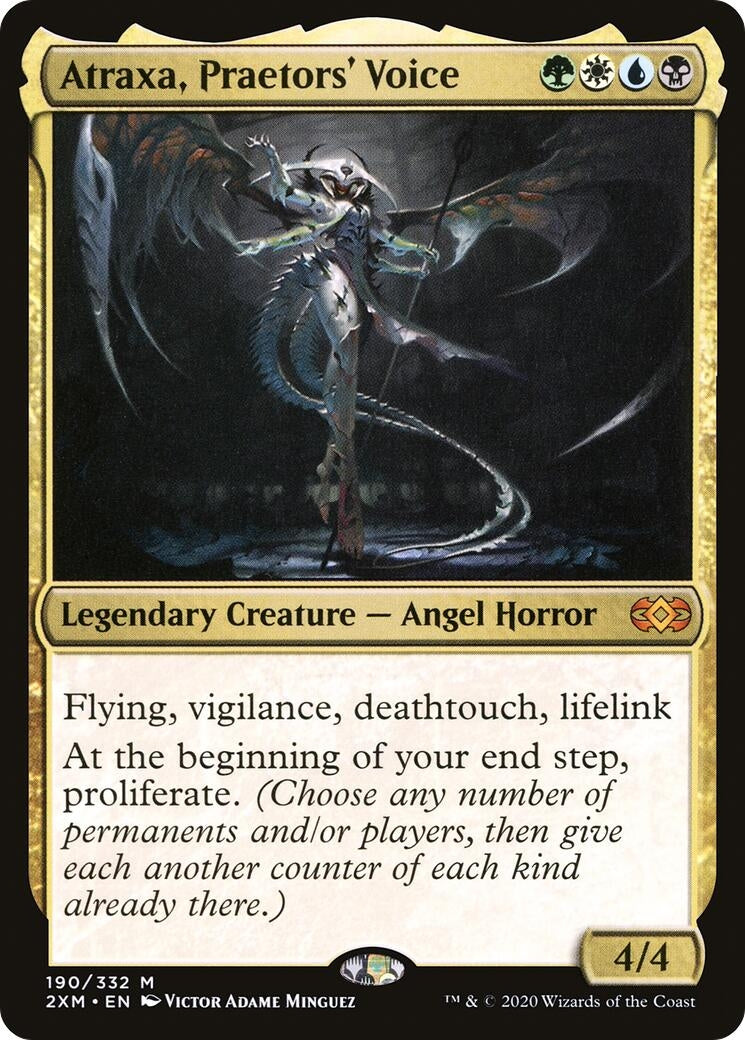 Image for Atraxa, Praetors' Voice (190) (2XM) - Magic: The Gathering
