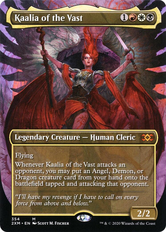 Image for Kaalia of the Vast (Borderless) (354) (2XM) - Magic: The Gathering