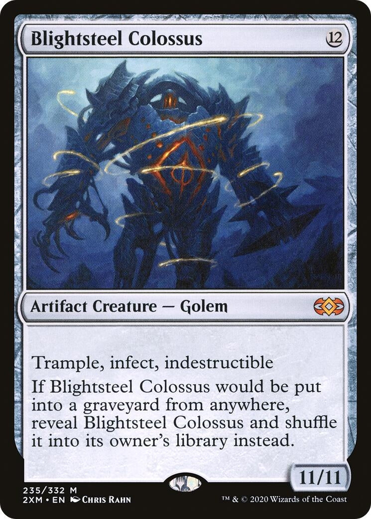 Image for Blightsteel Colossus (235) (2XM) - Magic: The Gathering