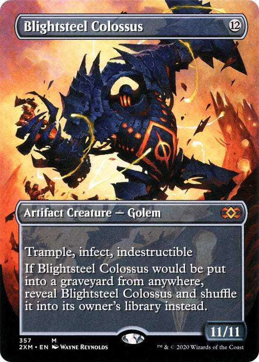 Image for Blightsteel Colossus (Borderless) (357) (2XM) - Magic: The Gathering