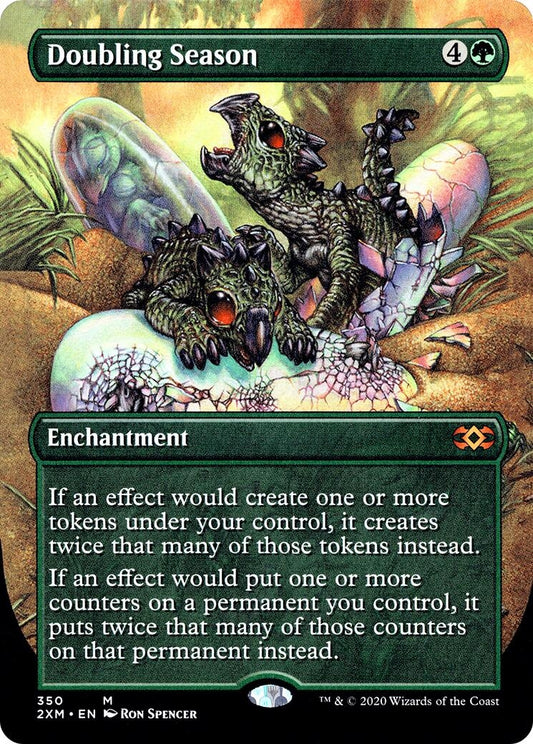 Image for Doubling Season (Borderless) (350) (2XM) - Magic: The Gathering