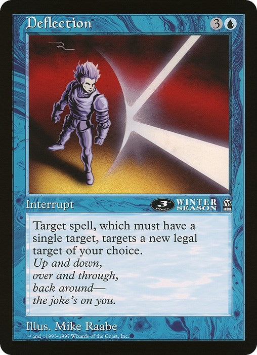 Image for Deflection (3rd Place) (Arena League) (OVER) - Magic: The Gathering