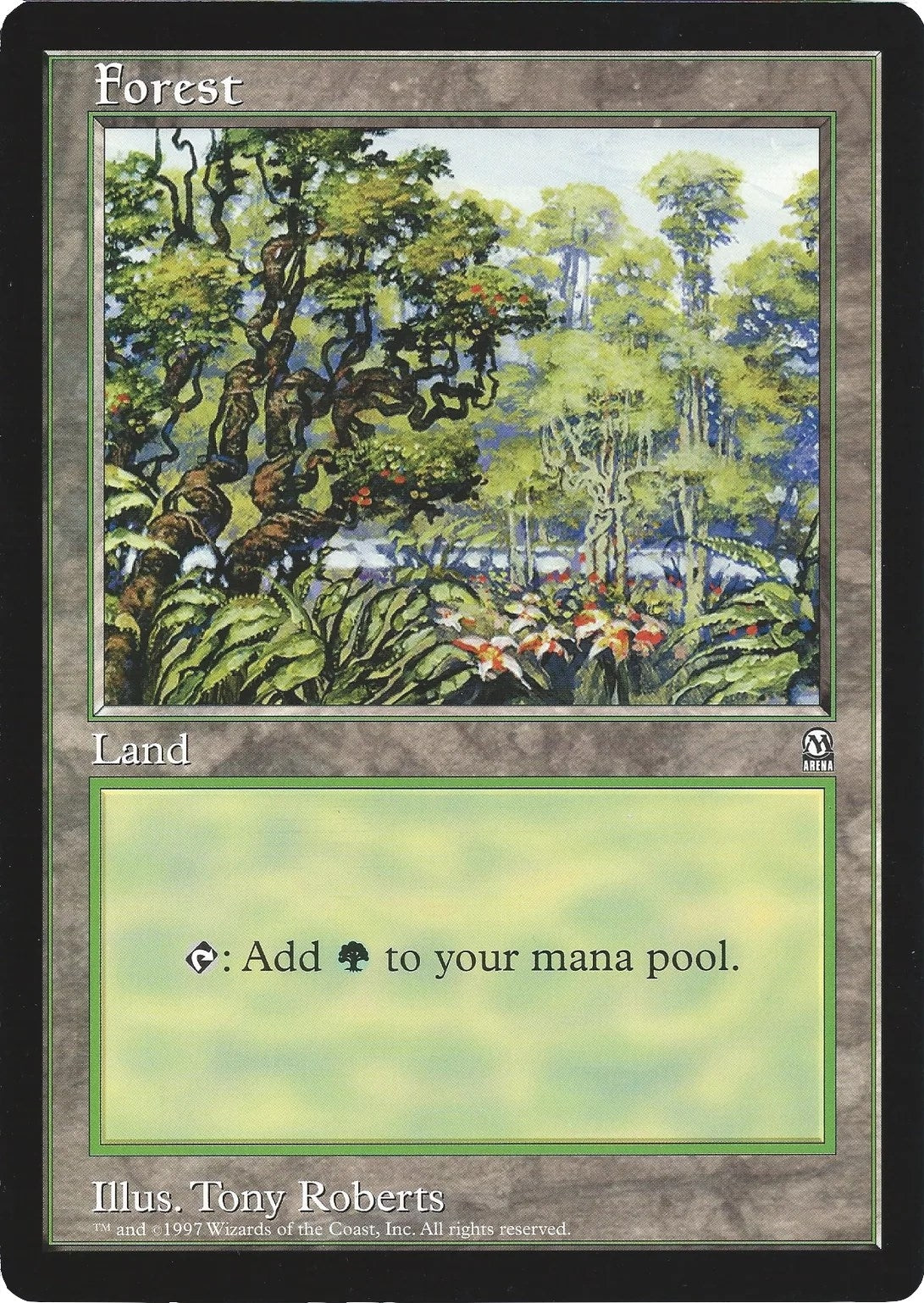 Image for Forest (Arena League) (OVER) - Magic: The Gathering