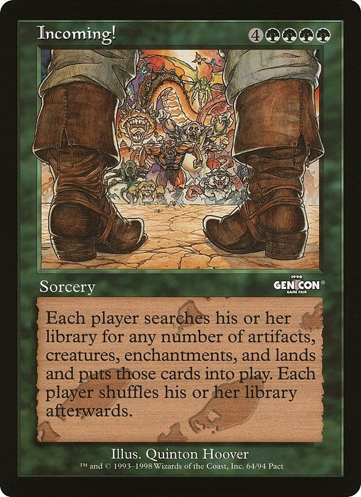 Image for Incoming! (Arena League) (OVER) - Magic: The Gathering