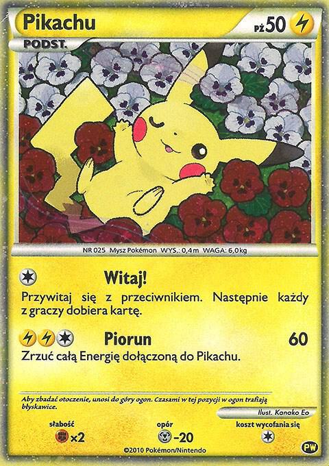 Pikachu (Polish) (PW 8) (PWCP)