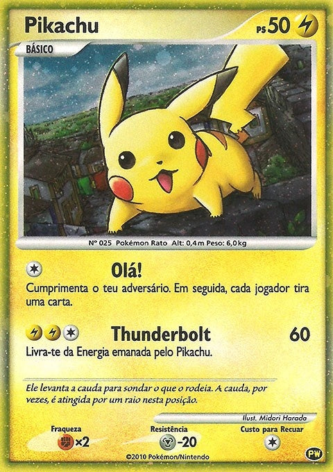 Pikachu (Portuguese) (PW 9) (PWCP)