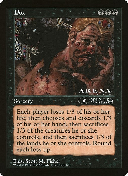 Image for Pox (1st Place) (Arena League) (OVER) - Magic: The Gathering