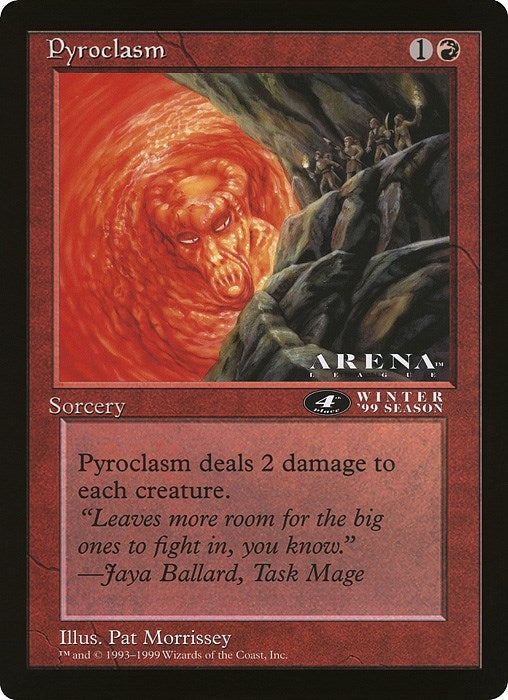 Image for Pyroclasm (4th Place) (Arena League) (OVER) - Magic: The Gathering