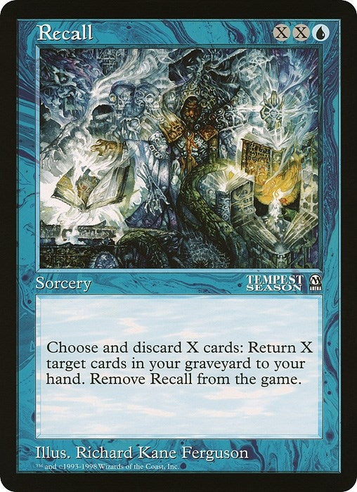 Image for Recall (Arena League) (OVER) - Magic: The Gathering