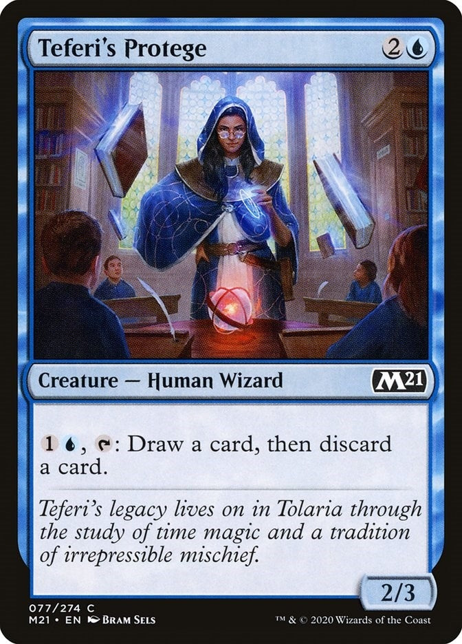 Image for Teferi's Protege (77) (M21) - Magic: The Gathering
