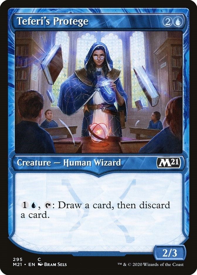 Image for Teferi's Protege (Showcase) (295) (M21) - Magic: The Gathering