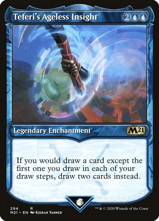 Image for Teferi's Ageless Insight (Showcase) (294) (M21) - Magic: The Gathering