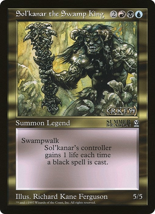 Sol'kanar the Swamp King (Arena League) (OVER)