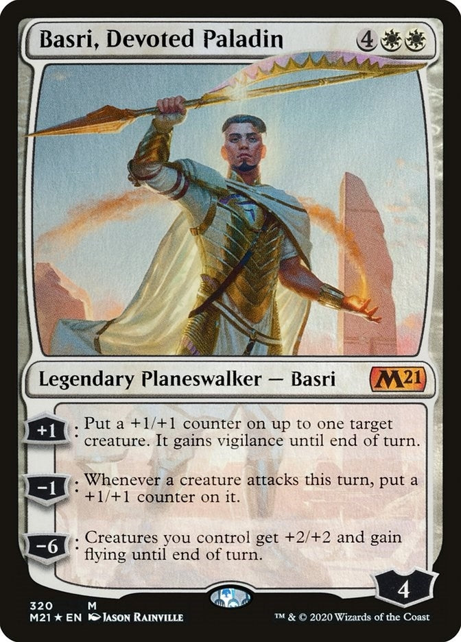 Image for Basri, Devoted Paladin (320) (M21) - Magic: The Gathering