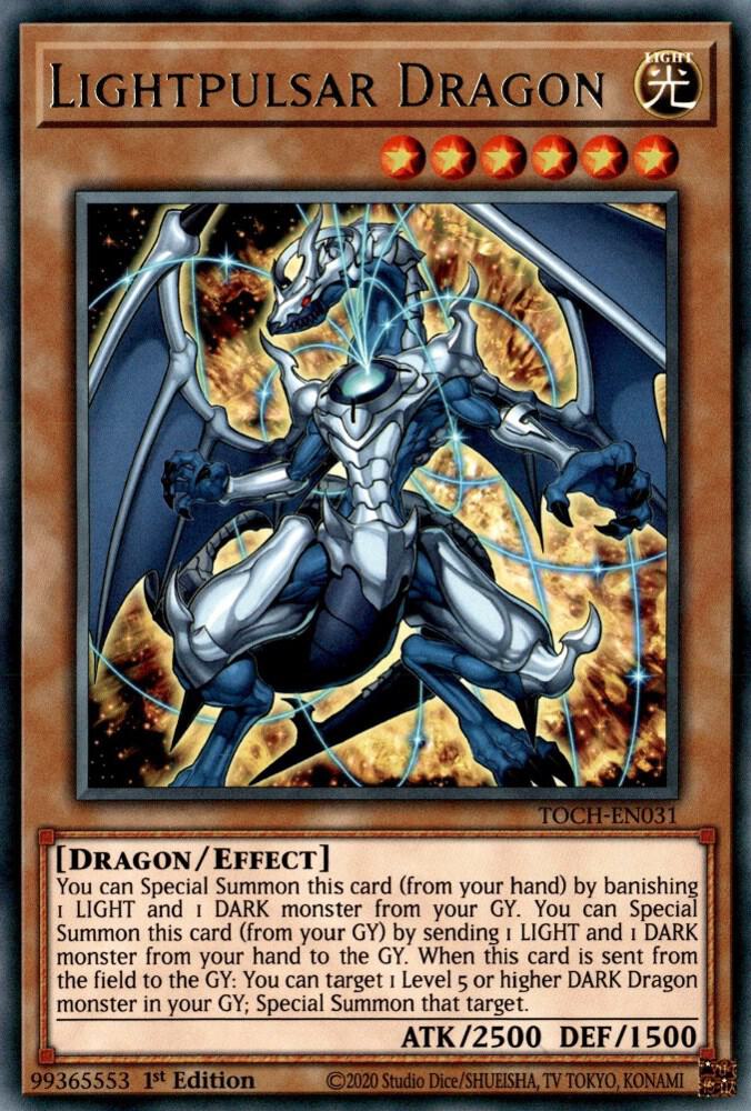 Lightpulsar Dragon (TOCH-EN031) (TOCH)