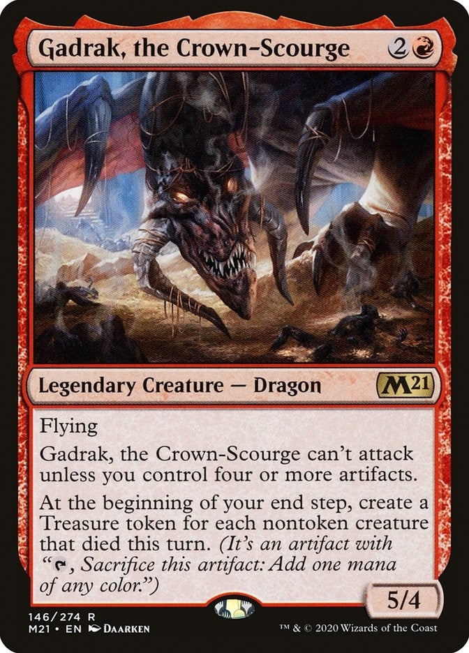 Image for Gadrak, the Crown-Scourge (146) (M21) - Magic: The Gathering