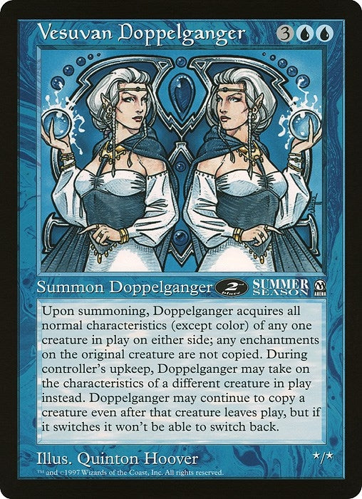 Image for Vesuvan Doppelganger (Arena League) (OVER) - Magic: The Gathering
