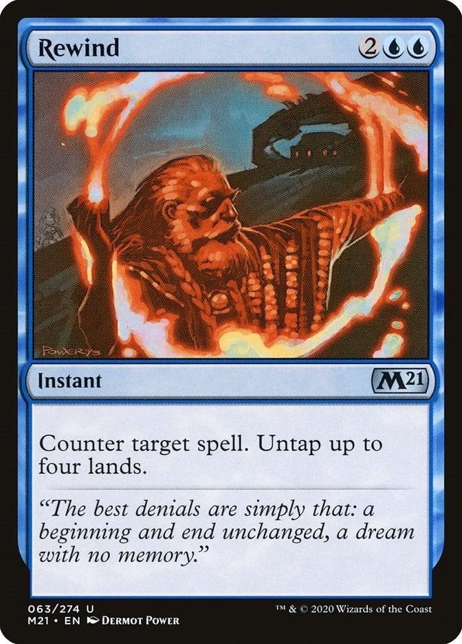Image for Rewind (63) (M21) - Magic: The Gathering